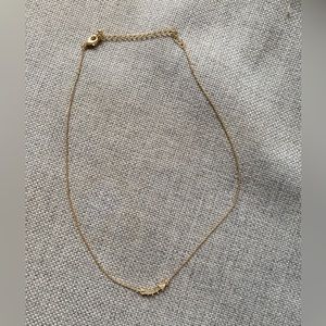 Uncommon James Fish Bone Delicate Necklace NWOT